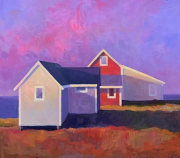 Morning Blush 27x41 
Sold